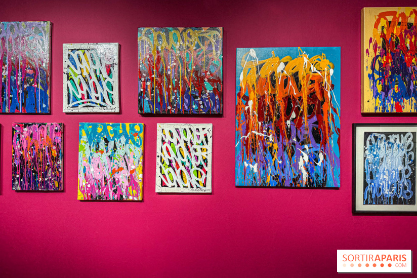 Mini Me : l'exposition de JonOne 100% groovy baby à la galerie Goldshteyn-Saatort - IMG 2321