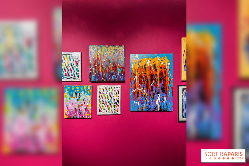 Mini Me : l'exposition de JonOne 100% groovy baby à la galerie Goldshteyn-Saatort - IMG 2322