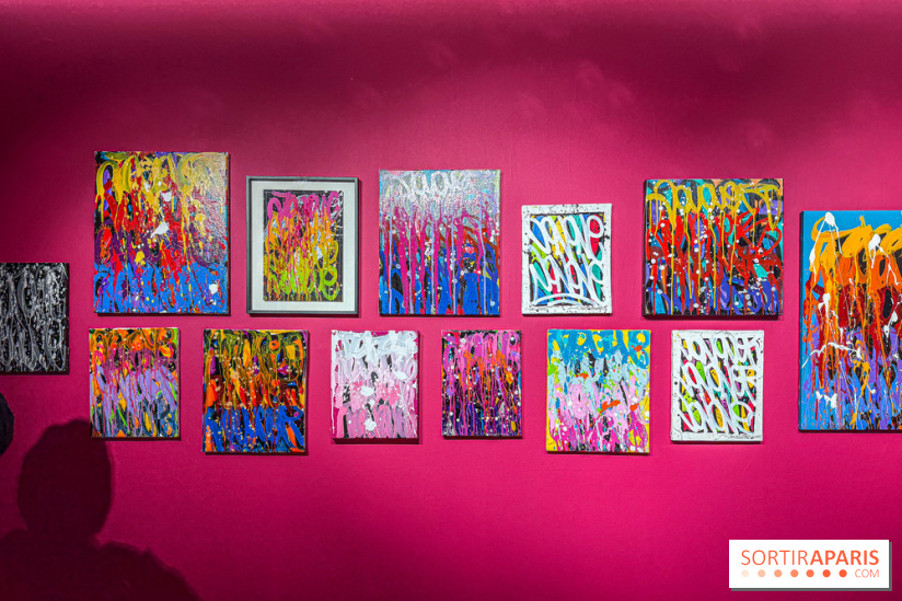 Mini Me : l'exposition de JonOne 100% groovy baby à la galerie Goldshteyn-Saatort - IMG 2324