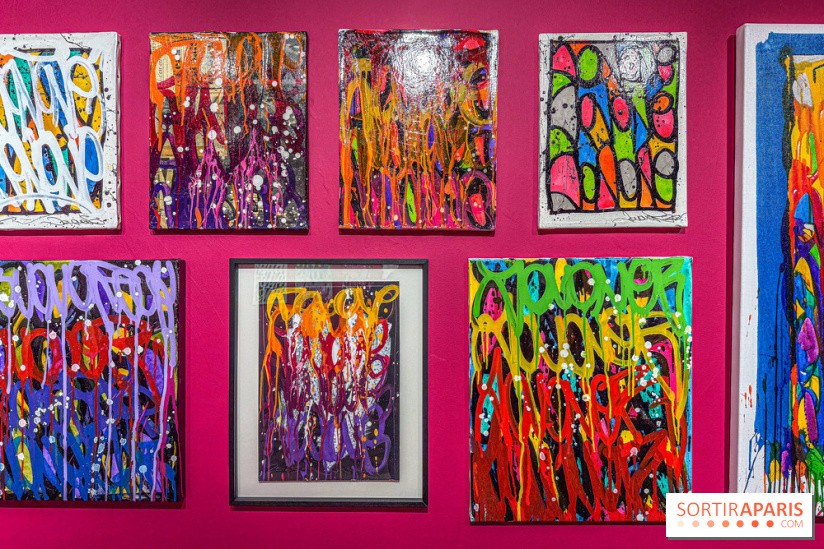 Mini Me : l'exposition de JonOne 100% groovy baby à la galerie Goldshteyn-Saatort - IMG 2325