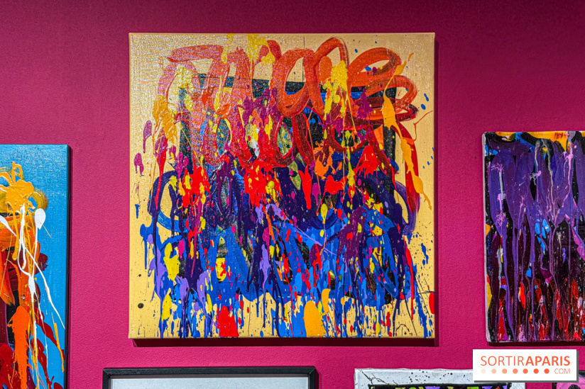 Mini Me : l'exposition de JonOne 100% groovy baby à la galerie Goldshteyn-Saatort - IMG 2330