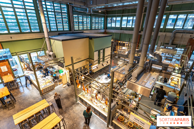 La Halle de l'Arsenal - Biltoki à Rueil-Malmaison, les photos du food court