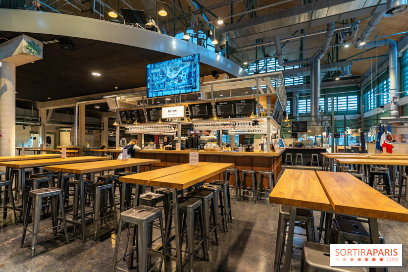 La Halle de l'Arsenal - Biltoki à Rueil-Malmaison, les photos du food court