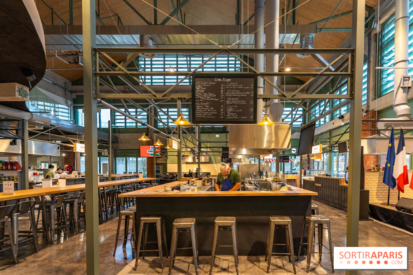 La Halle de l'Arsenal - Biltoki à Rueil-Malmaison, les photos du food court