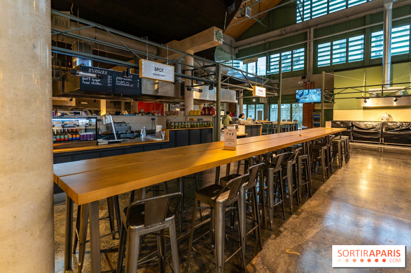 La Halle de l'Arsenal - Biltoki à Rueil-Malmaison, les photos du food court