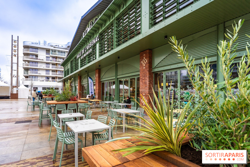 La Halle de l'Arsenal - Biltoki à Rueil-Malmaison, les photos du food court