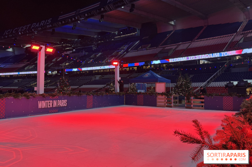 Patinoire au Parc des Princes