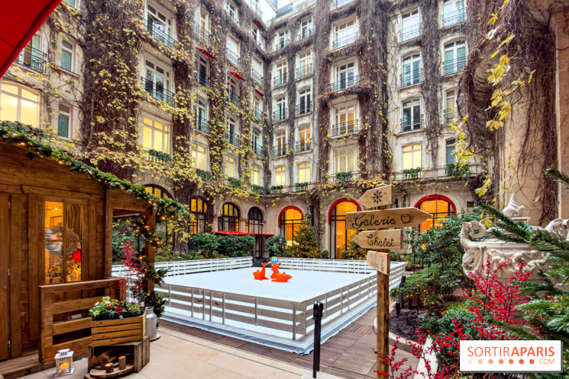 Noël 2025 au Plaza Athénée : tea time festif en famille, patinoire enchantée et chalet-raclette - IMG 4238