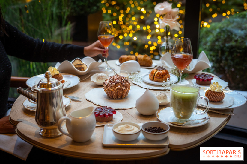 Le tea time de Noël du George V 2025, les photos