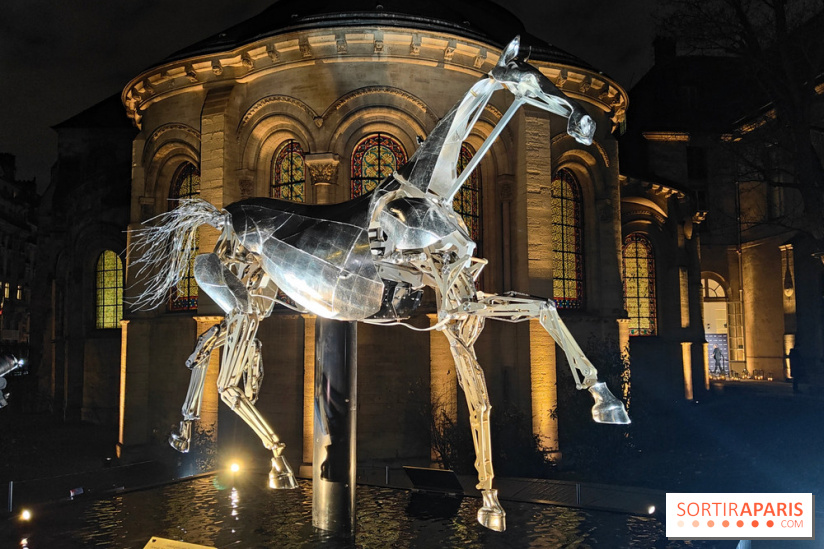 ZEUS, le cheval métallique des JO exposé gratuitement au musée des Arts et Métiers
