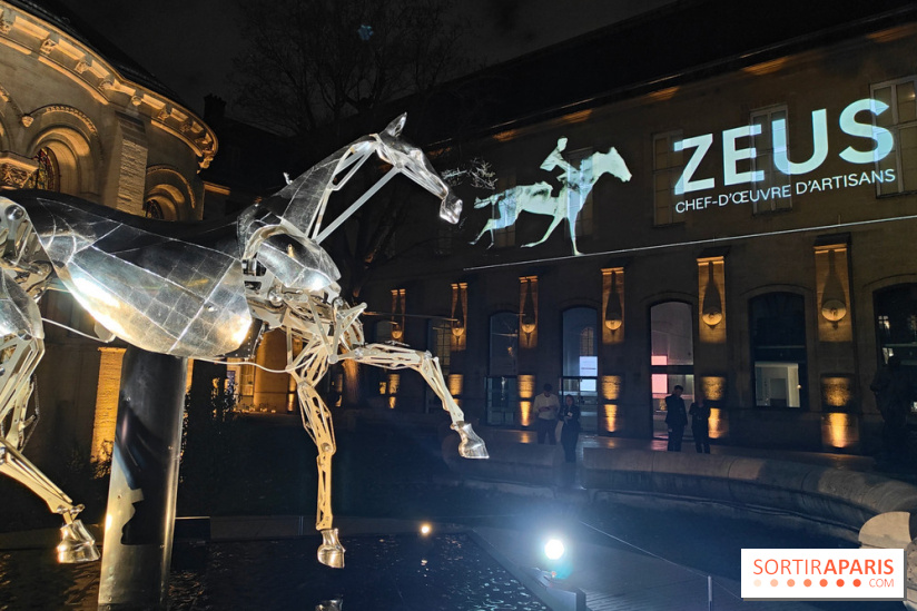 ZEUS, le cheval métallique des JO exposé gratuitement au musée des Arts et Métiers