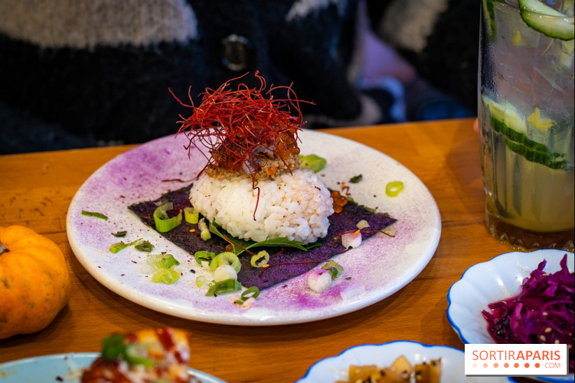 Ukiyo Ramen à Paris - IKURA ONIGIRI / ANGUILLE BRÛLÉE