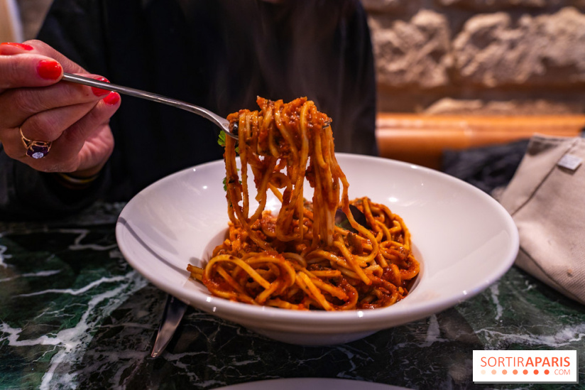 Il Tornello, restaurant de pâtes et pizzas du Marais - Paris 4e - Spaghettis alla puttanesca