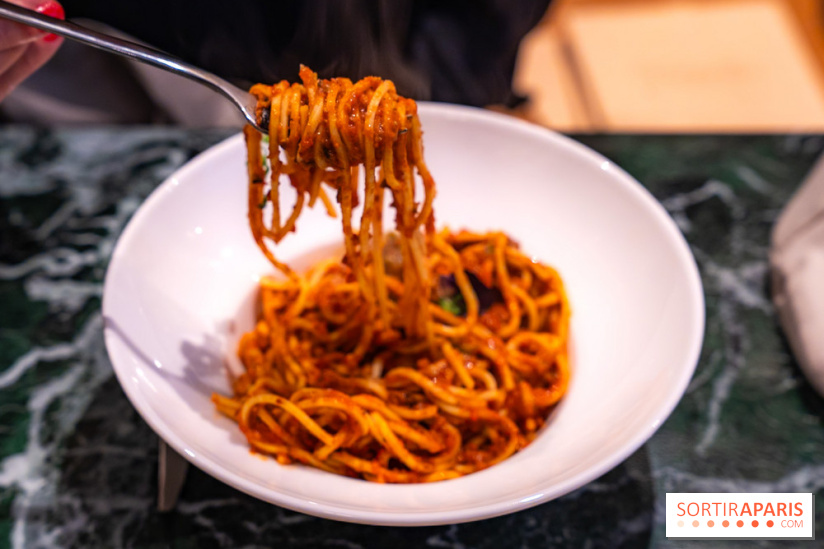 Il Tornello, restaurant de pâtes et pizzas du Marais - Paris 4e - Spaghettis alla puttanesca