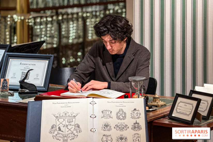 Ex Libris : votre tampon personnalisé et gravé à la main au Bon Marché Rive Gauche pour les fêtes - IMG 3575