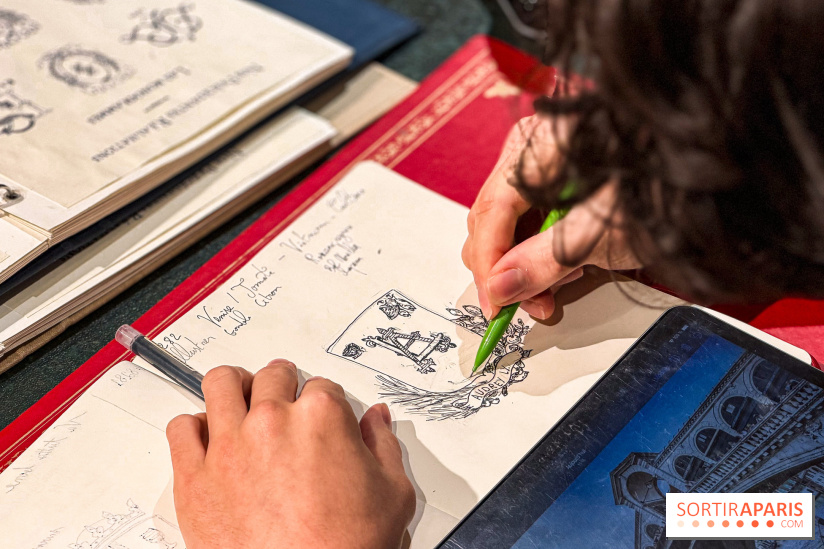 Ex Libris : votre tampon personnalisé et gravé à la main au Bon Marché Rive Gauche pour les fêtes - IMG 3594