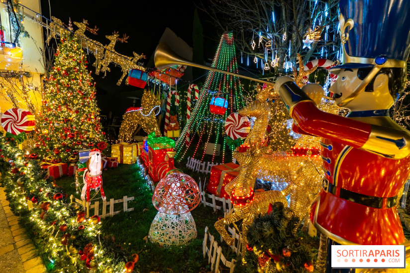 Ce passionné en Essonne transforme son jardin en Village de Noël à visiter gratuitement