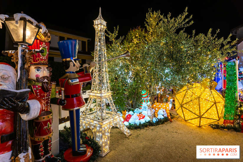 Ce passionné en Essonne transforme son jardin en Village de Noël à visiter gratuitement