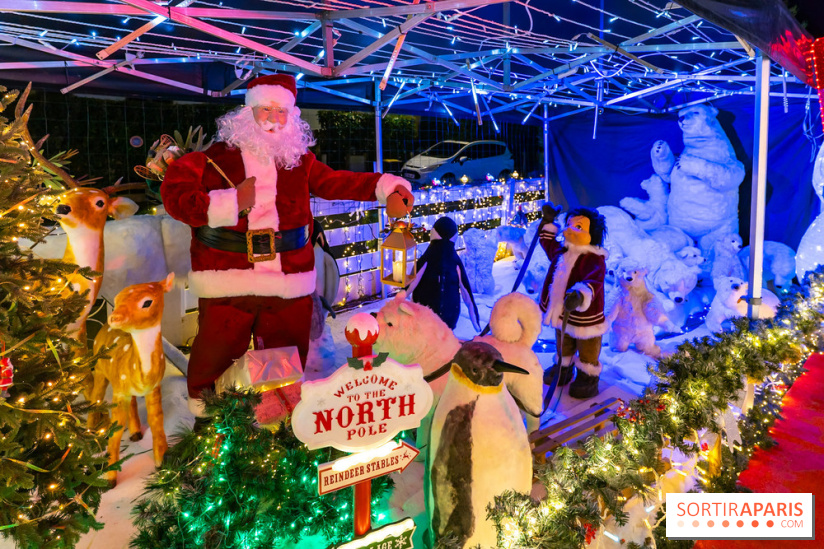 Ce passionné en Essonne transforme son jardin en Village de Noël à visiter gratuitement