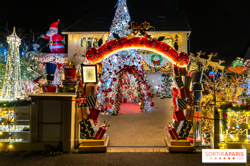 Ce passionné en Essonne transforme son jardin en Village de Noël à visiter gratuitement
