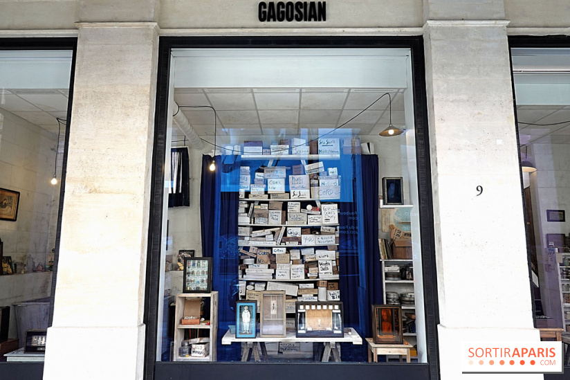 L'atelier de Joseph Cornell recréé par Wes Anderson à la galerie Gagosian