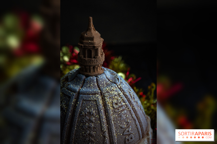 Les bûches de Noël glacées de Bachir spécial dômes parisiens