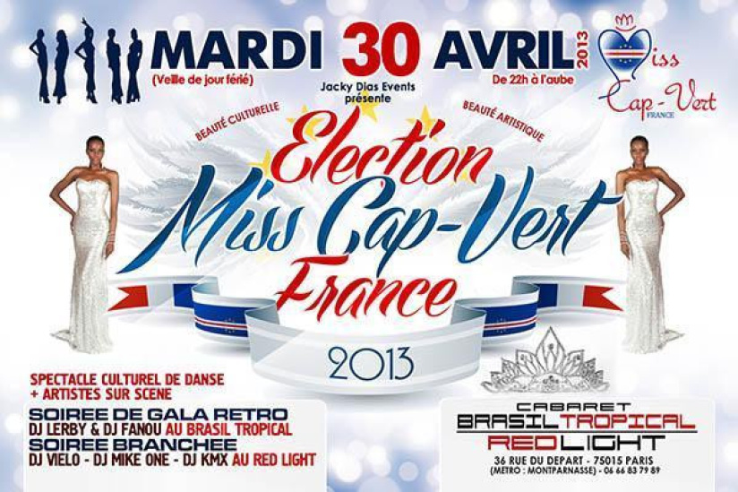 Election Miss Cap-Vert France 2013