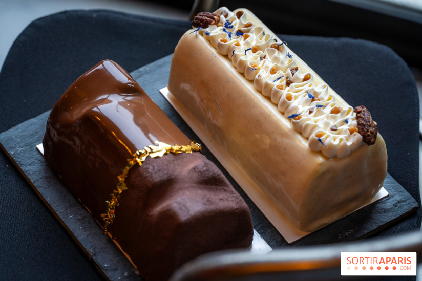 Les bûches de Noël artisanales de Baiman's Cake à Montreuil - photos - A7C03352