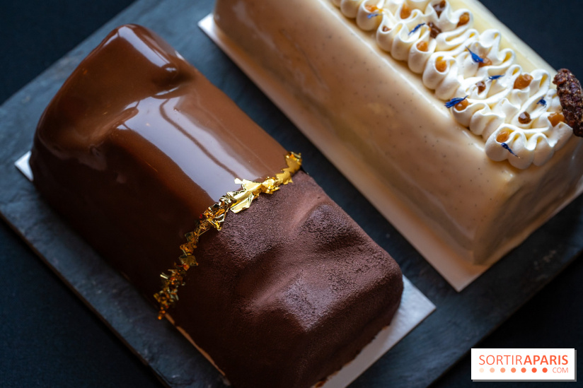 Les bûches de Noël artisanales de Baiman's Cake à Montreuil - photos - A7C03354