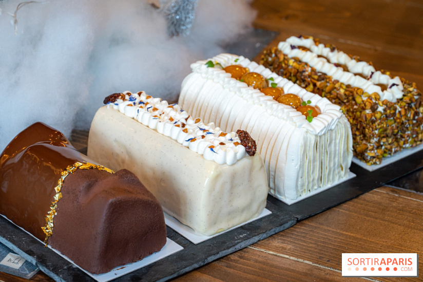 Les bûches de Noël artisanales de Baiman's Cake à Montreuil - photos