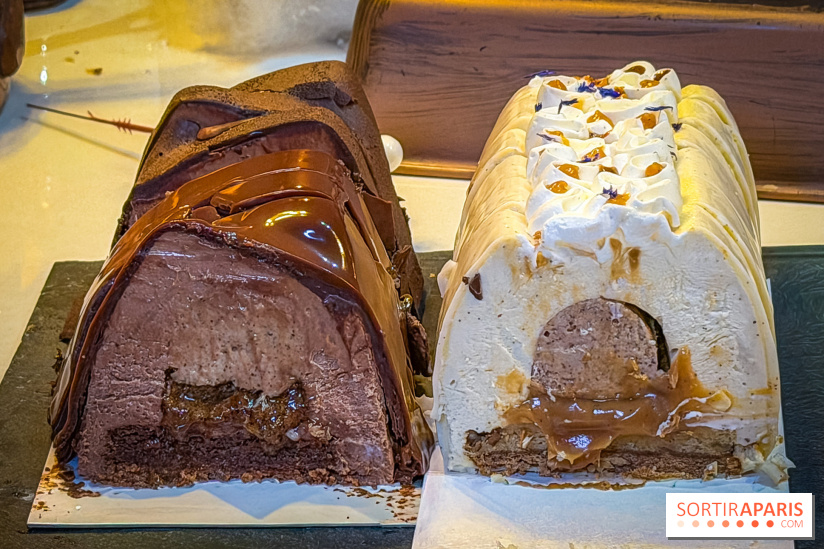 Les bûches de Noël artisanales de Baiman's Cake à Montreuil - photos - IMG 8387