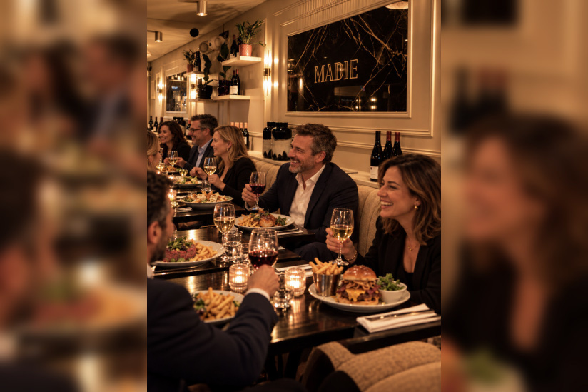 Madie : restaurant français avec terrasse à Paris 8, entre Madeleine et Saint-Lazare