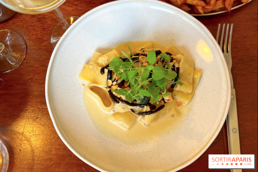 Gramme Paris - Pâtes gorgonzola, épinards