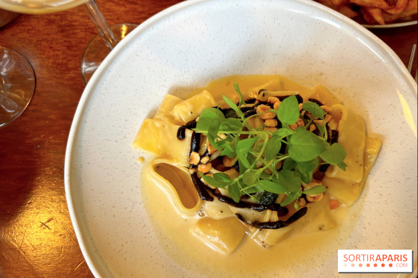 Gramme Paris - Pâtes gorgonzola, épinards