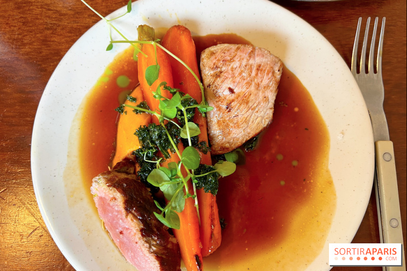 Gramme Paris - Quasi de veau, carottes