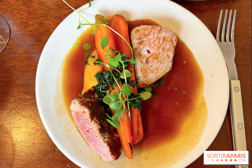 Gramme Paris - Quasi de veau, carottes