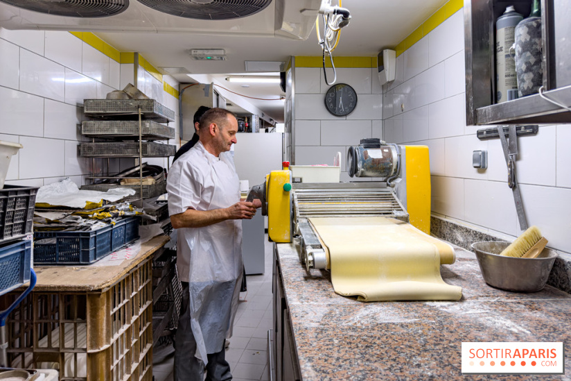 La Galette des Rois 2026 de l'Élysée, fabriquée par la Boulangerie Le Moulin de la Croix Nivert - IMG 7297