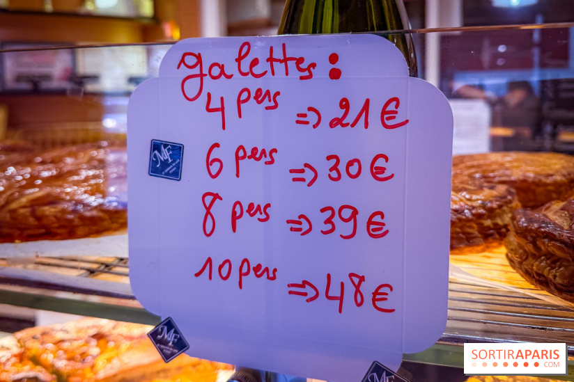 Galette des Rois de la Boulangerie du Château à Saint-Germain-En-Laye