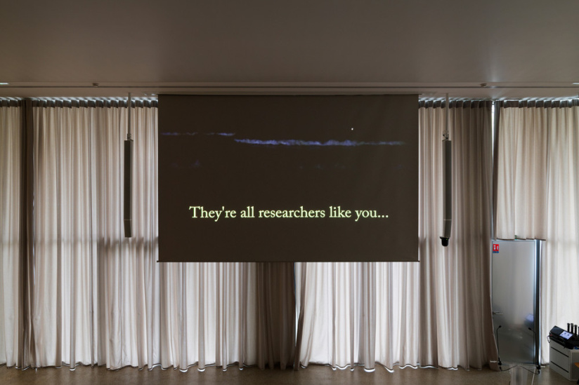 Lettres du quotidien : exposition de Malak et Mona Varichon  - Mona Varichon,  And What Made Me Think Of You, , 2016  All the messages are emotional , Fondation Ricard, Paris, 2024