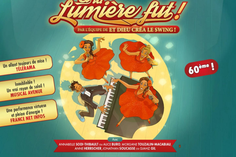 Et la lumière fut ! : le spectacle musicale au Théâtre de Passy - IMG 3765