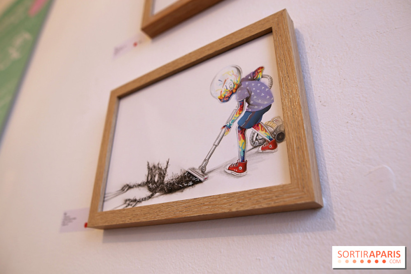 100% paper IV : nos photos de l'expo collective de street art au Bastille Design Center