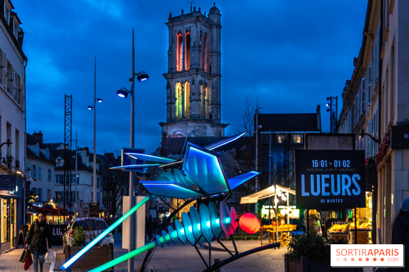 Lueurs de Mantes 2026, les photos du parcours lumineux gratuit des Yvelines