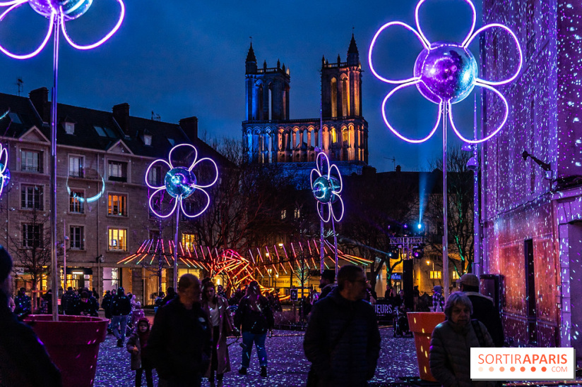 Lueurs de Mantes 2026, les photos du parcours lumineux gratuit des Yvelines