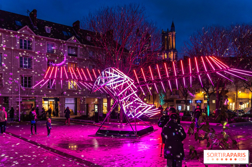 Lueurs de Mantes 2026, les photos du parcours lumineux gratuit des Yvelines