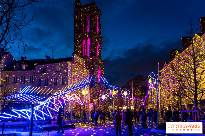 Lueurs de Mantes 2026, les photos du parcours lumineux gratuit des Yvelines