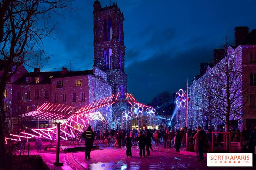 Lueurs de Mantes 2026, les photos du parcours lumineux gratuit des Yvelines