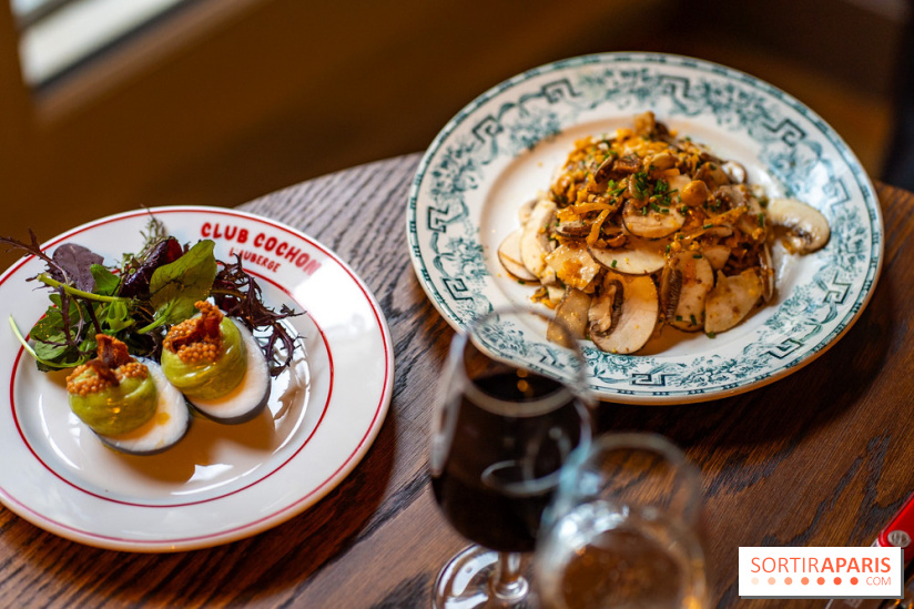 Club Cochon l'Auberge, le bistrot français Paris 9e - entrées