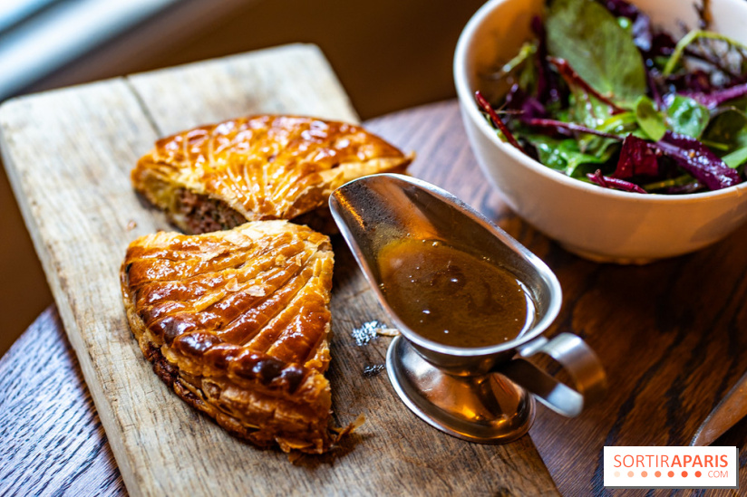 Club Cochon l'Auberge, le bistrot français Paris 9e - galette salée