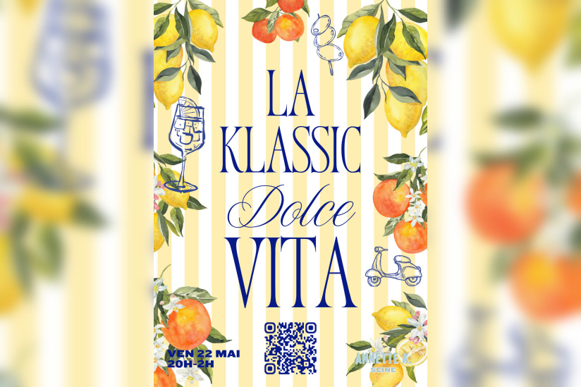 ANNETTE K PASSE EN MODE DOLCE VITA POUR LE MOIS DE MAI