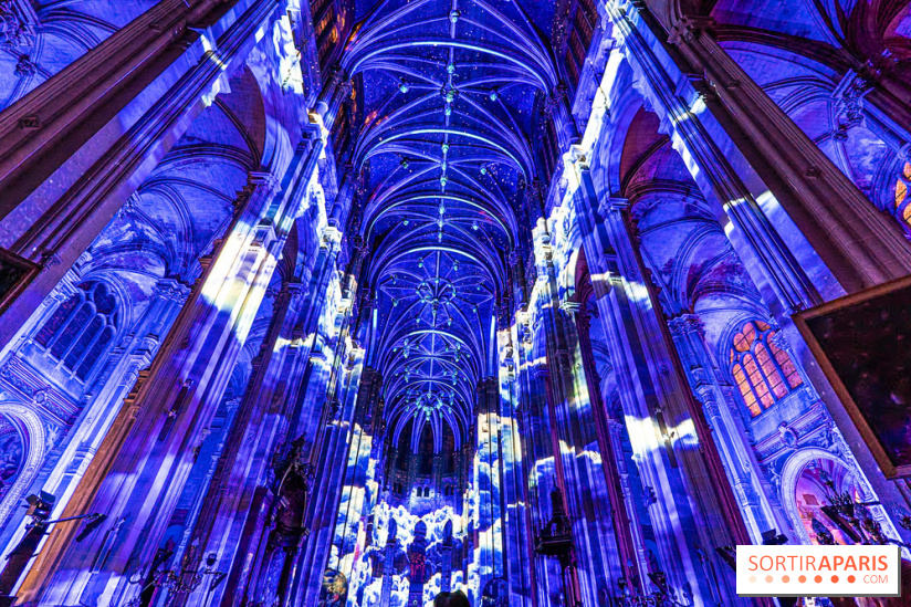 L'Odyssée Céleste à l'église Saint-Eustache à Paris, le nouveau spectacle Luminiscence 
